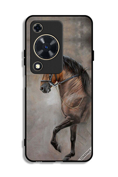 Covernex غطاء حماية لهاتف هواوي إنجوي 70، صورة حصان عتيقة