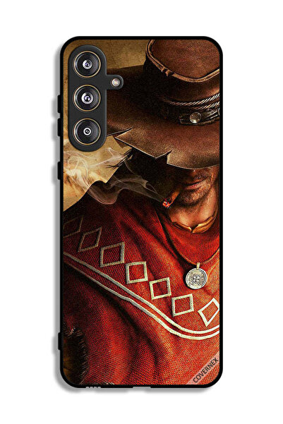 Covernex Samsung Galaxy M55 5G Protective Case Cover Stylish Hat Man