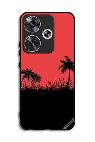 Covernex غطاء حماية لهاتف شاومي ريدمي توربو 3 5G، أشجار التمر