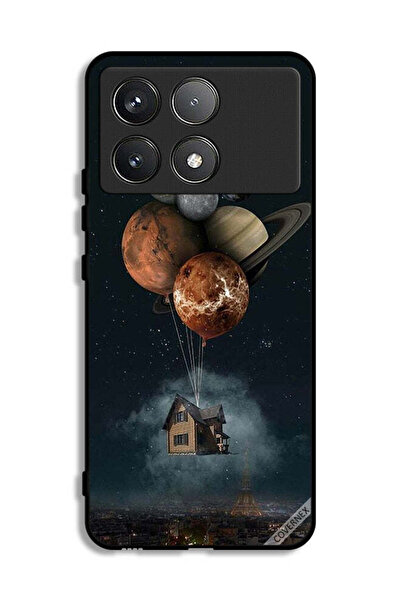 Covernex غطاء حماية Xiaomi Poco F6 Pro بتصميم Balloon Planets Takes Home