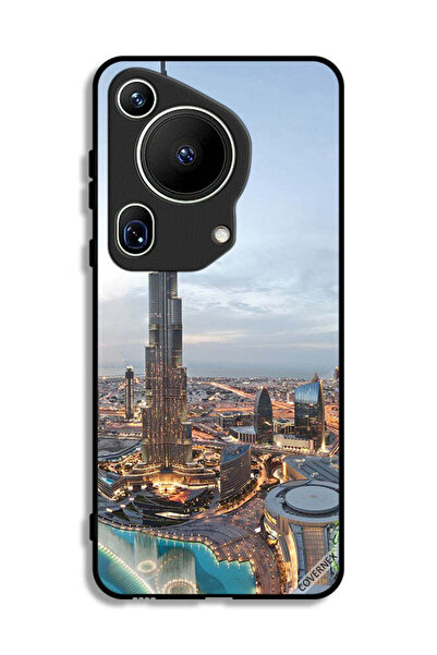 Covernex غطاء حماية فائق لهاتف هواوي بيورا 70 مع إطلالة رائعة على وسط مدينة دبي