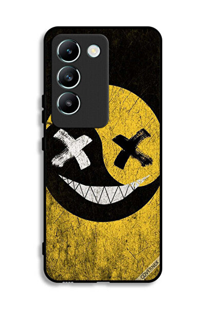 Covernex غطاء حماية لهاتف Vivo V30 Lite 4G برسومات وجه مارشميلو