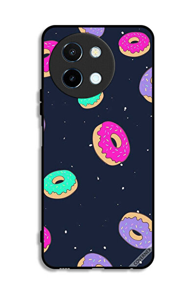 Covernex غطاء حماية لهاتف Vivo Y38 5G بطبعة دوناتس