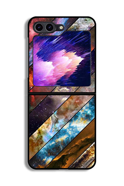Covernex غطاء حماية لهاتف Samsung Galaxy Z Flip6 بنمط خطوط