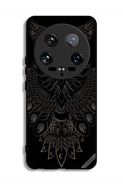 Covernex غطاء حماية فائق لهاتف شاومي 14 بتصميم بومة زهرية عصرية