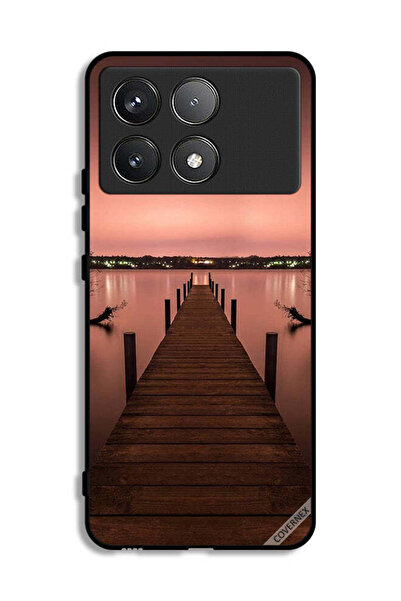 Covernex غطاء حماية شاومي ريدمي كيه 70 برو بتصميم مسار البحر المسائي