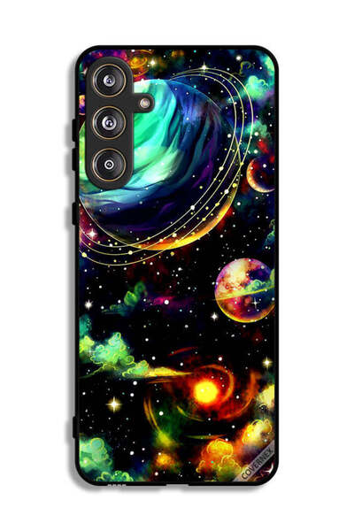 Covernex غطاء حماية لهاتف سامسونج جالاكسي M55 5G - نباتات زحل