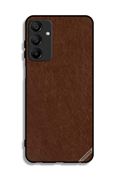 Covernex غطاء حماية جلدي بنمط هندسي لهاتف سامسونج جالاكسي A15 4G