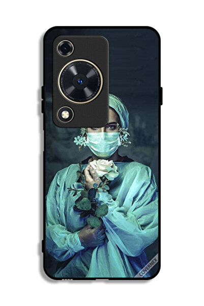 Covernex غطاء حماية لهاتف هواوي إنجوي 70 بتصميم ممرضة