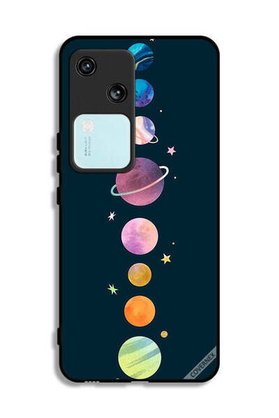 Covernex غطاء حماية لهاتف Vivo V30 5G بتصميم Planets In Row