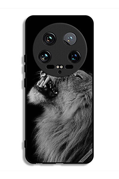 Covernex غطاء حماية فائق لهاتف شاومي 14 بتصميم الأسد المبهج
