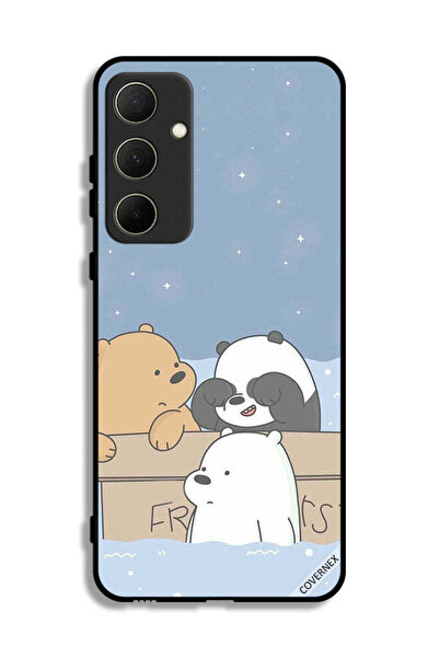 Covernex غطاء حماية لهاتف Samsung Galaxy A35 5G مطبوع عليه صورة أصدقاء الدب