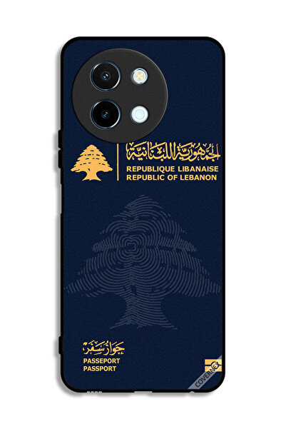 Covernex غطاء حماية لهاتف Vivo Y38 5G جواز سفر لبناني