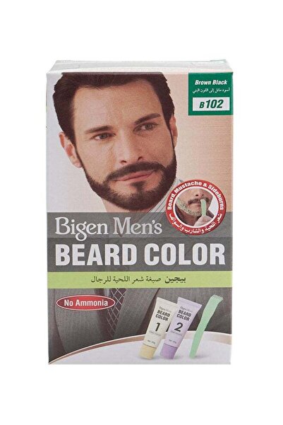 BİGEN Men's Beard Color B102 Brown/Black 40grams