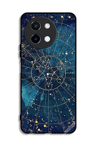 Covernex Vivo Y38 5G Protective Case Cover Pattern Of Math Formulas