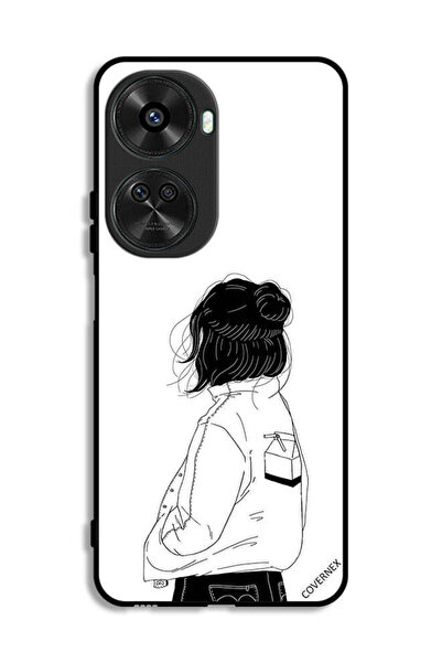 Covernex Huawei nova 12 SE Protective Case Cover Girl Think Very Deep