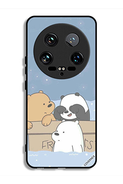 Covernex غطاء حماية فائق لهاتف شاومي 14 بتصميم أصدقاء الدب