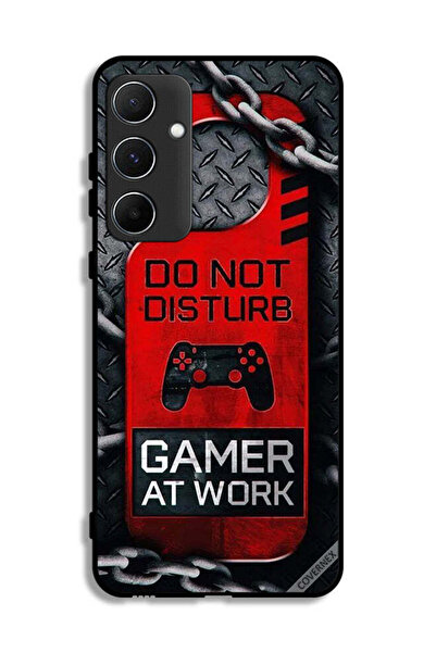 Covernex Samsung Galaxy A55 5G Protective Case Cover Gamer At Work Wallpaper