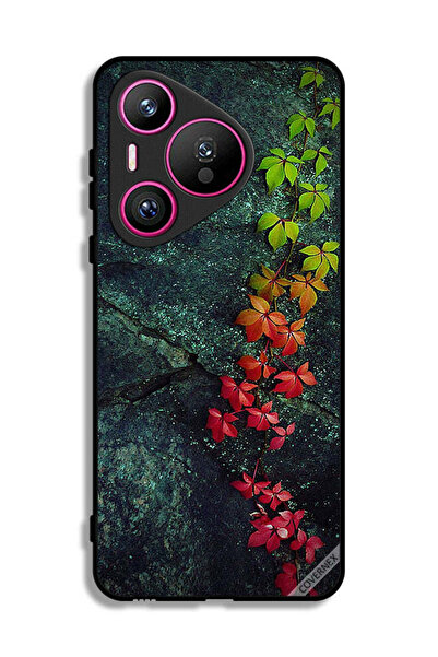 Covernex غطاء حماية لهاتف هواوي بيورا 70 بأوراق جميلة