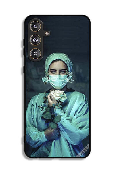 Covernex غطاء حماية لهاتف سامسونج جالاكسي M55 5G برسومات ممرضة