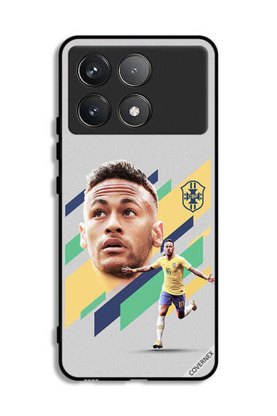 Covernex غطاء حماية لهاتف شاومي ريدمي K70 برسومات نيمار