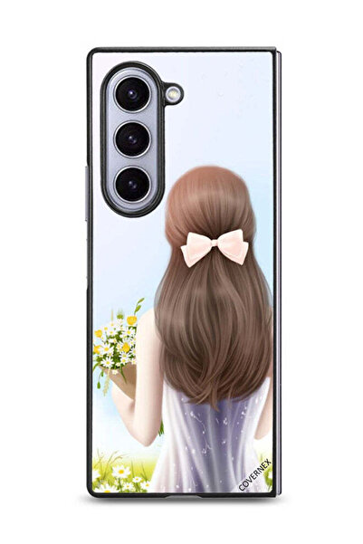 Covernex غطاء حماية لهاتف سامسونج جالاكسي زد فولد 6 - فتاة جميلة