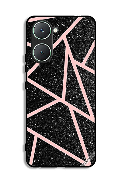 Covernex غطاء حماية لهاتف Vivo Y03 4G بنقشة لامعة ومسارات