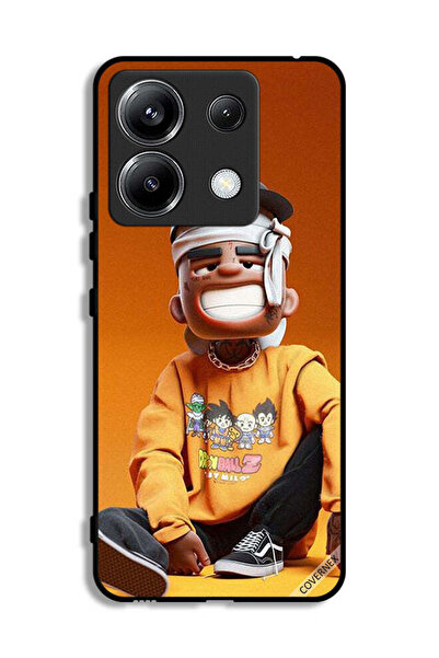 Covernex غطاء حماية لهاتف شاومي ريدمي نوت 13 برو 5G، رسمة فتى متعب مصاب