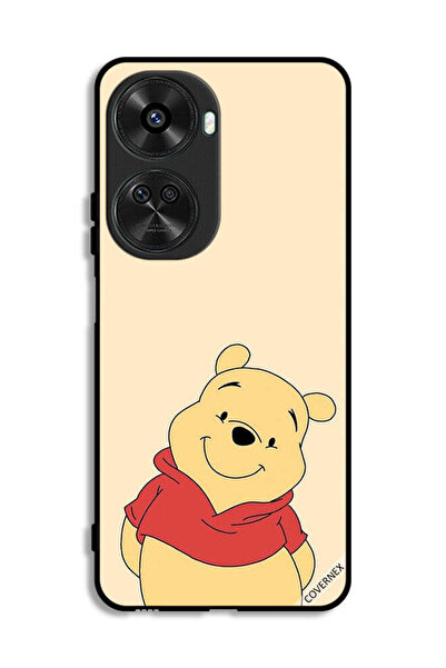 Covernex غطاء حماية لهاتف هواوي نوفا 11 SE بتصميم الدب في وضع السعادة