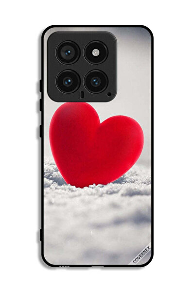Covernex غطاء حماية لهاتف شاومي 14 - قلب أحمر جميل