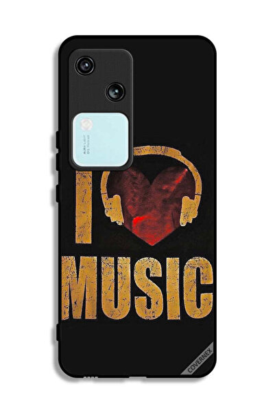 Covernex غطاء حماية لهاتف Vivo S18 5G بتصميم عتيق وموسيقى أحبها