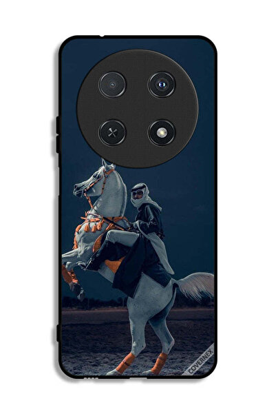 Covernex غطاء حماية لهاتف هواوي نوفا 12i - شاب على حصان