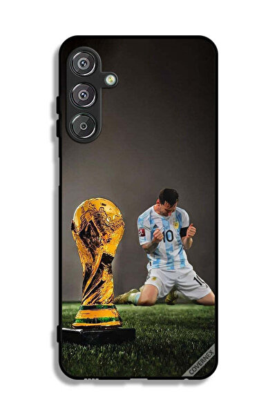Covernex غطاء حماية لهاتف سامسونج جالاكسي M15 5G بطبعة ليو ميسي وكأس الفيفا