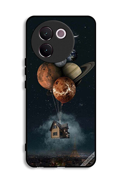 Covernex غطاء حماية لهاتف Vivo V30e 5G بتصميم Balloon Planets Takes Home