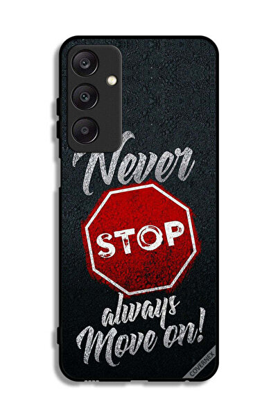 Covernex Samsung Galaxy A25 5G Protective Case Cover Never Stop Always Move On