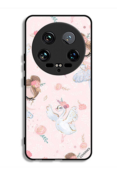 Covernex غطاء حماية فائق لهاتف شاومي 14 بطبعة فتاة وزهور