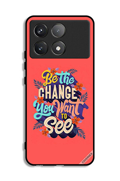 Covernex غطاء حماية لهاتف Xiaomi Redmi K70 كن التغيير الذي تريد رؤيته