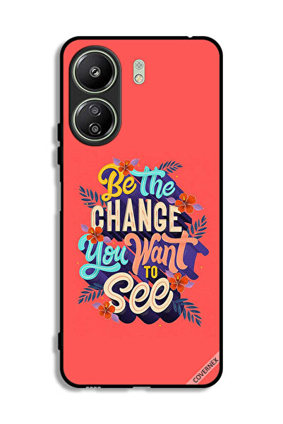 Covernex غطاء حماية لهاتف Xiaomi Redmi 13C كن التغيير الذي تريد رؤيته