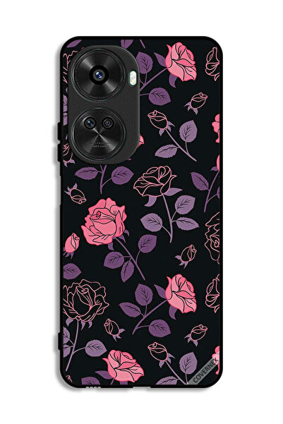 Covernex غطاء حماية واقٍ لهاتف هواوي نوفا 11 SE، زهور الباستيل القوطية