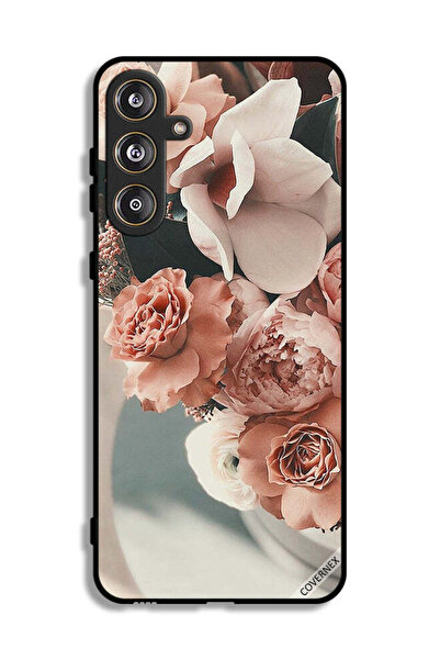 Covernex غطاء حماية لهاتف سامسونج جالاكسي F55 5G، باقة من أزهار الخوخ الجميلة