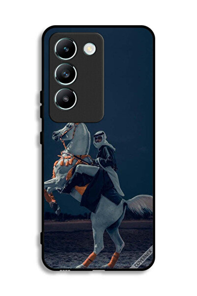 Covernex غطاء حماية لهاتف Vivo V30 Lite 4G، شاب على حصان