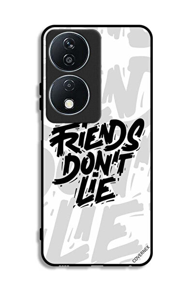 Covernex غطاء حماية لهاتف Honor X7b 5G بطبعة "أصدقاء الخط لا يكذبون"