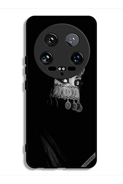 Covernex غطاء حماية فائق لهاتف شاومي 14 بعيون جميلة ووجه فتاة مزين بمجوهرات