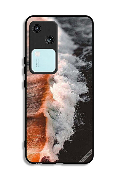Covernex غطاء حماية لهاتف Vivo S18 5G بتصميم موجة مياه البحر