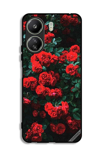 Covernex Xiaomi Redmi 13C Protective Case Cover Garden Of Roses
