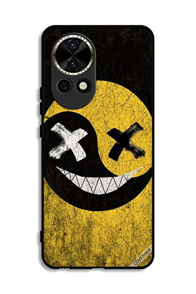 Covernex غطاء حماية لهاتف هواوي نوفا 12 5G برسومات وجه مارشميلو