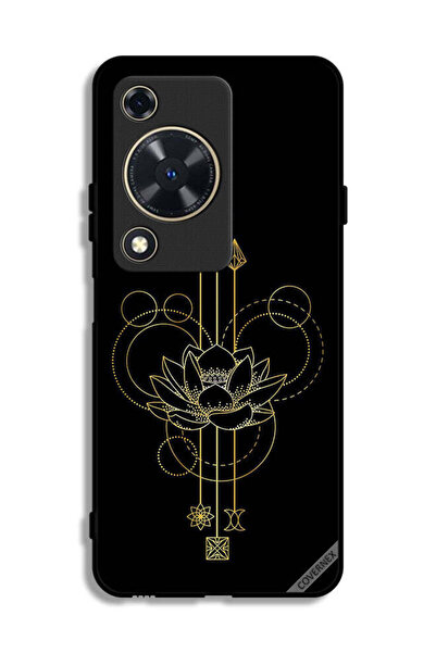 Covernex غطاء حماية لهاتف هواوي إنجوي 70 بتصميم زهور عصرية