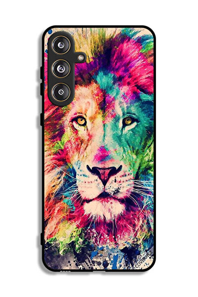 Covernex غطاء حماية لهاتف سامسونج جالاكسي F55 5G بطبعة أسد