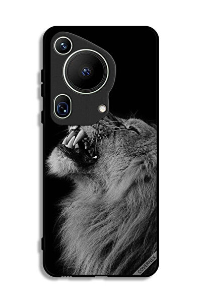 Covernex غطاء حماية فائق من هواوي بيورا 70 بتصميم الأسد المبهج