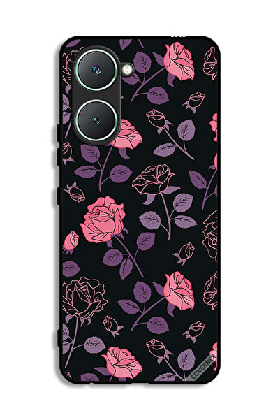 Covernex غطاء حماية لهاتف Vivo Y03 4G بلون الورود القوطية الباستيل